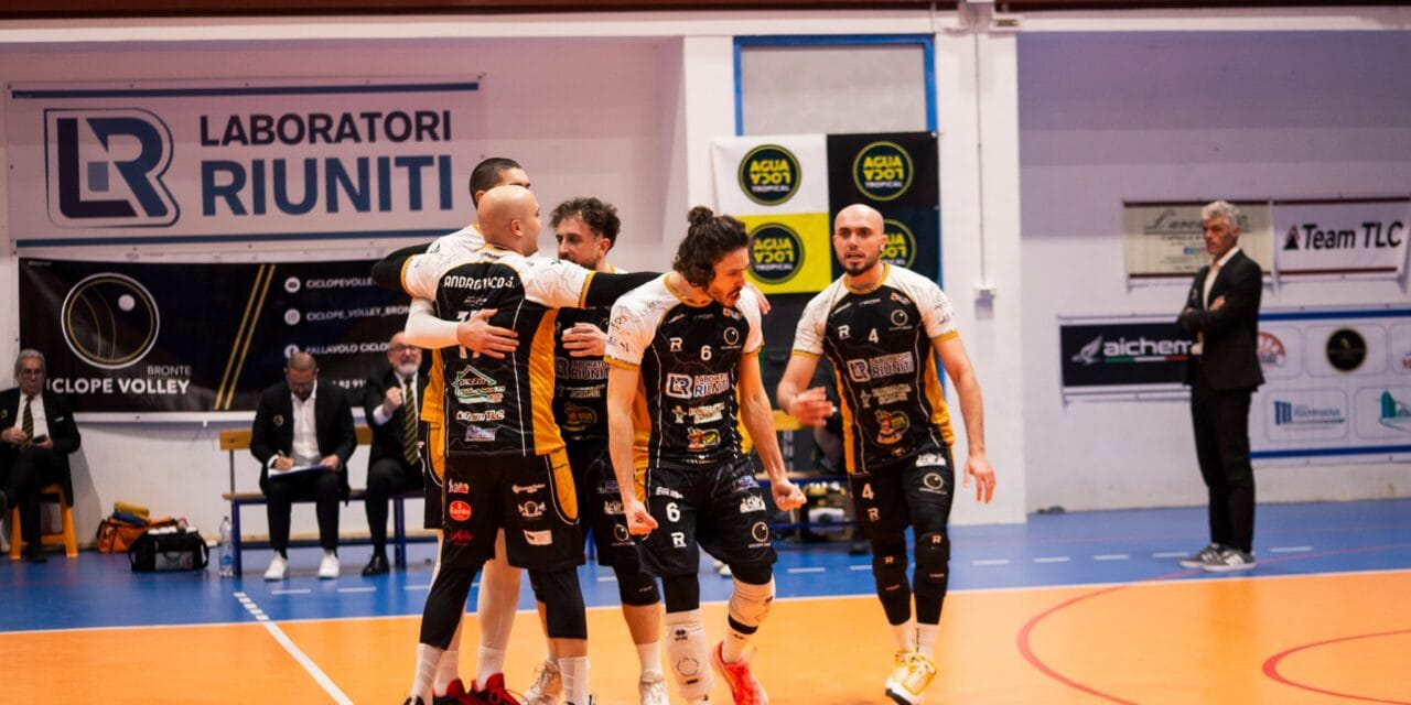 Volley, Serie B: la Ciclope stravince 3-0 il derby brontese di ritorno contro l’Aquila