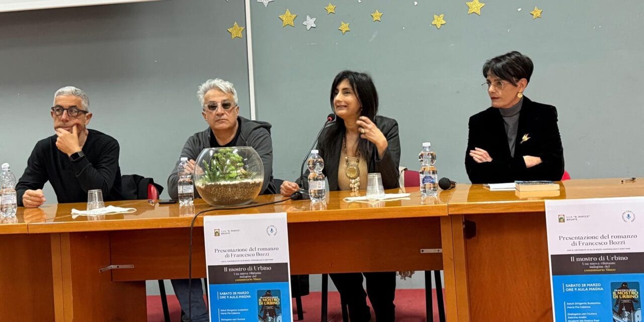 Al “Benedetto Radice” lo scrittore Francesco Bozzi presenta “Il Mostro di Urbino”